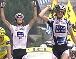 Frank Schleck gewinnt die 17. Etappe der  Tour de France 2009